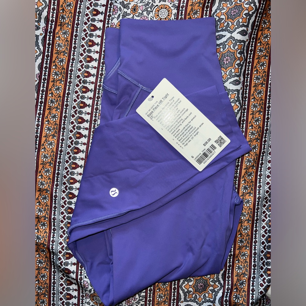 Lululemon base pace leggings 25”